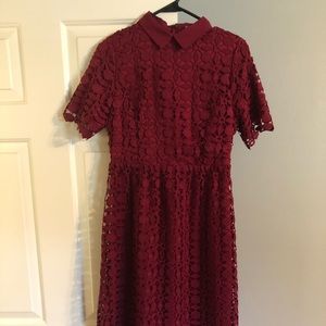 Roolee boutique Merlot colored dress